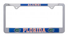 Florida Alumni Metal License Plate Frame