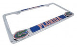 Florida Gators 3D Metal License Plate Frame