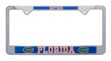 Florida Gators Metal License Plate Frame