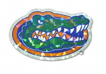 Florida Gators Green Reflective Decal