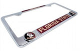 Florida State Seminoles 3D Metal License Plate Frame