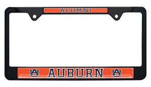 University of Auburn Alumni Black Metal License Plate Frame