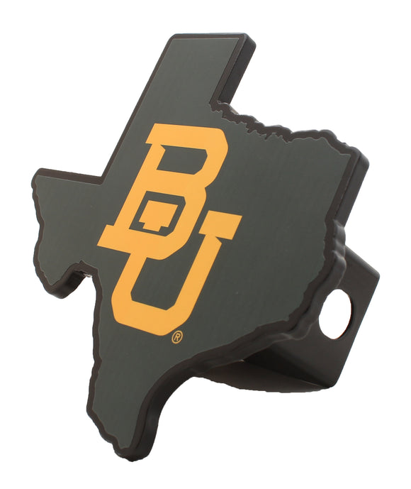 Baylor University Bears Texas Shape Large Metal Hitch Cover