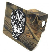 Nevada at Reno Wolfie Camo Metal Hitch Cover