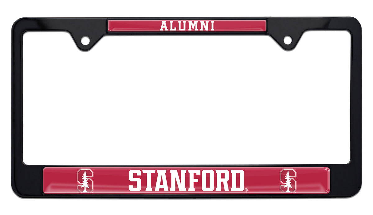 Stanford University Alumni Black Metal License Plate Frame – AMG Emblems