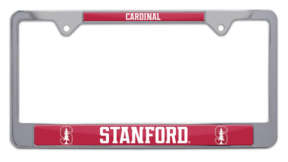 Stanford University Mascot Metal License Plate Frame