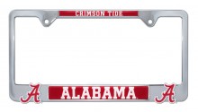 University of Alabama Crimson Tide 3D Metal License Plate Frame