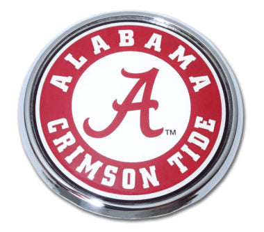 University of Alabama Crimson Tide Seal Metal Auto Emblem – AMG Emblems