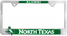North Texas Alumni 3D License Plate Frame