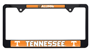 Tennessee Volunteers Alumni Black Metal License Plate
