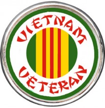 Vietnam Vet Auto Emblem