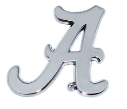 University of Alabama A Crimson Tide Metal Auto Emblem