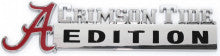 University of Alabama Crimson Tide Edition Auto Emblem