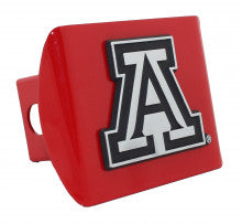 University of Arizona Wildcats Red Metal Hitch Cover