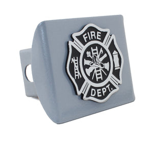 Firefighter Metal Hitch Cover