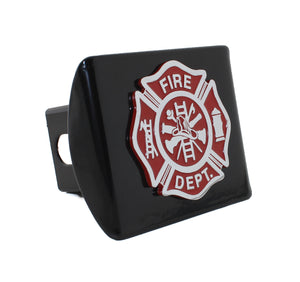 Firefighter Metal Hitch Cover