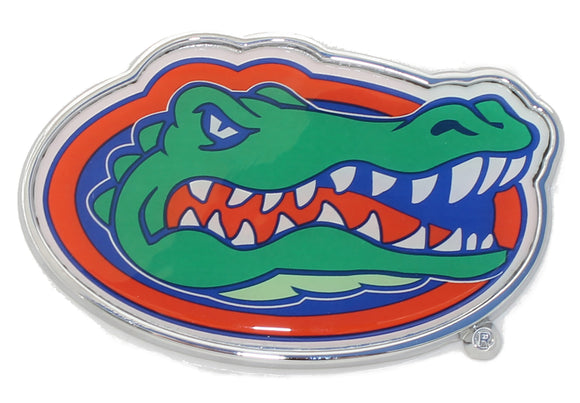 University of Florida Gators Color Metal Auto Emblem