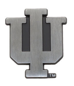 Indiana University Hoosiers Matte Metal Auto Emblem