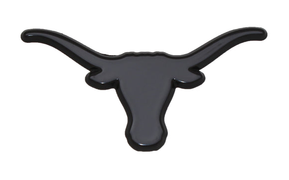 University of Texas Longhorns Black Metal Auto Emblem