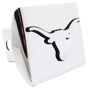 University of Texas Longhorns Chrome Metal Hitch Cover