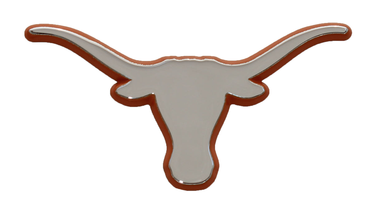 University of Texas Longhorns Orange Trim Metal Auto Emblem – AMG Emblems