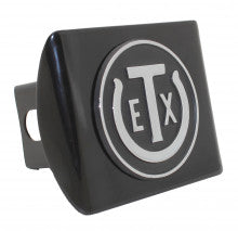 University of Texas Exes Black Metal Hitch Cover