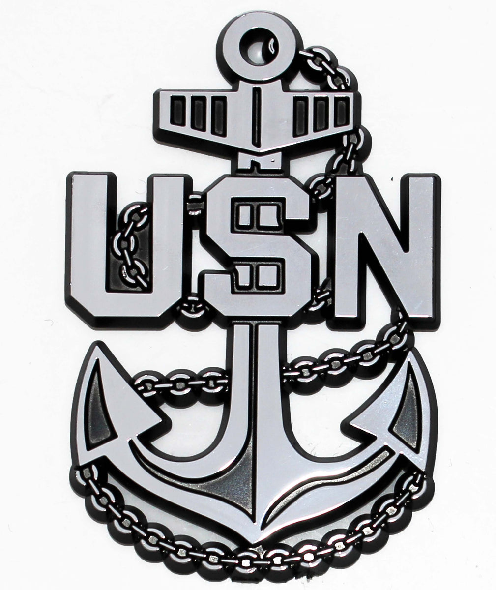 Navy Anchor Car Emblem – AMG Emblems