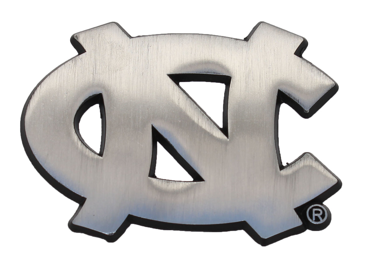 North Carolina Brushed Metal Auto Emblem – AMG Emblems