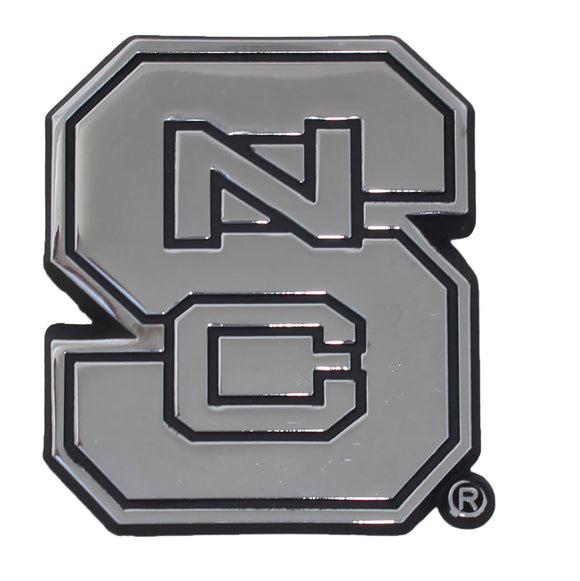 North Carolina State Metal Auto Emblem