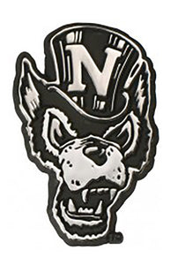 Nevada at Reno Wolfie Metal Auto Emblem