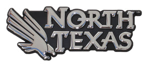 University of North Texas Metal Auto Emblem
