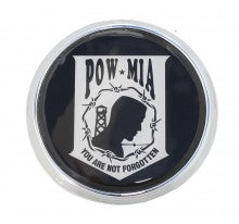 POW / MIA Seal Metal Auto Emblem