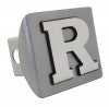 Rutgers University Silver Metal Hitch Cover