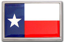 Texas Flag Car Emblem