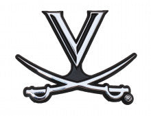 University of Virginia Cavaliers Metal Auto Emblem