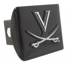 University of Virginia Cavaliers Black Metal Hitch Cover